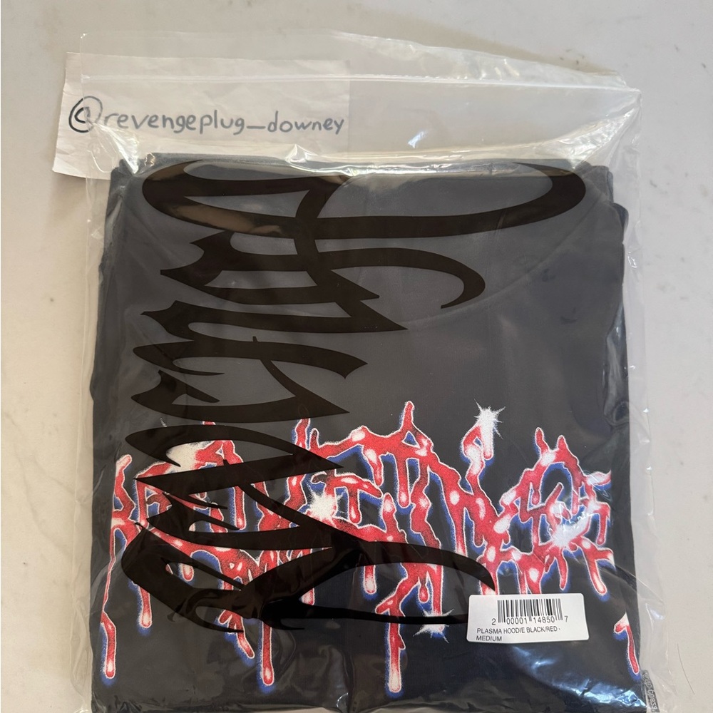 Revenge Plasma Hoodie Black/Red